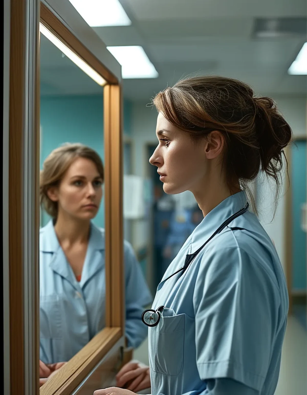 Tall Nurses: Why the Locker Room Mirror Never Shows Your Full Scrub Fit Before a Shift