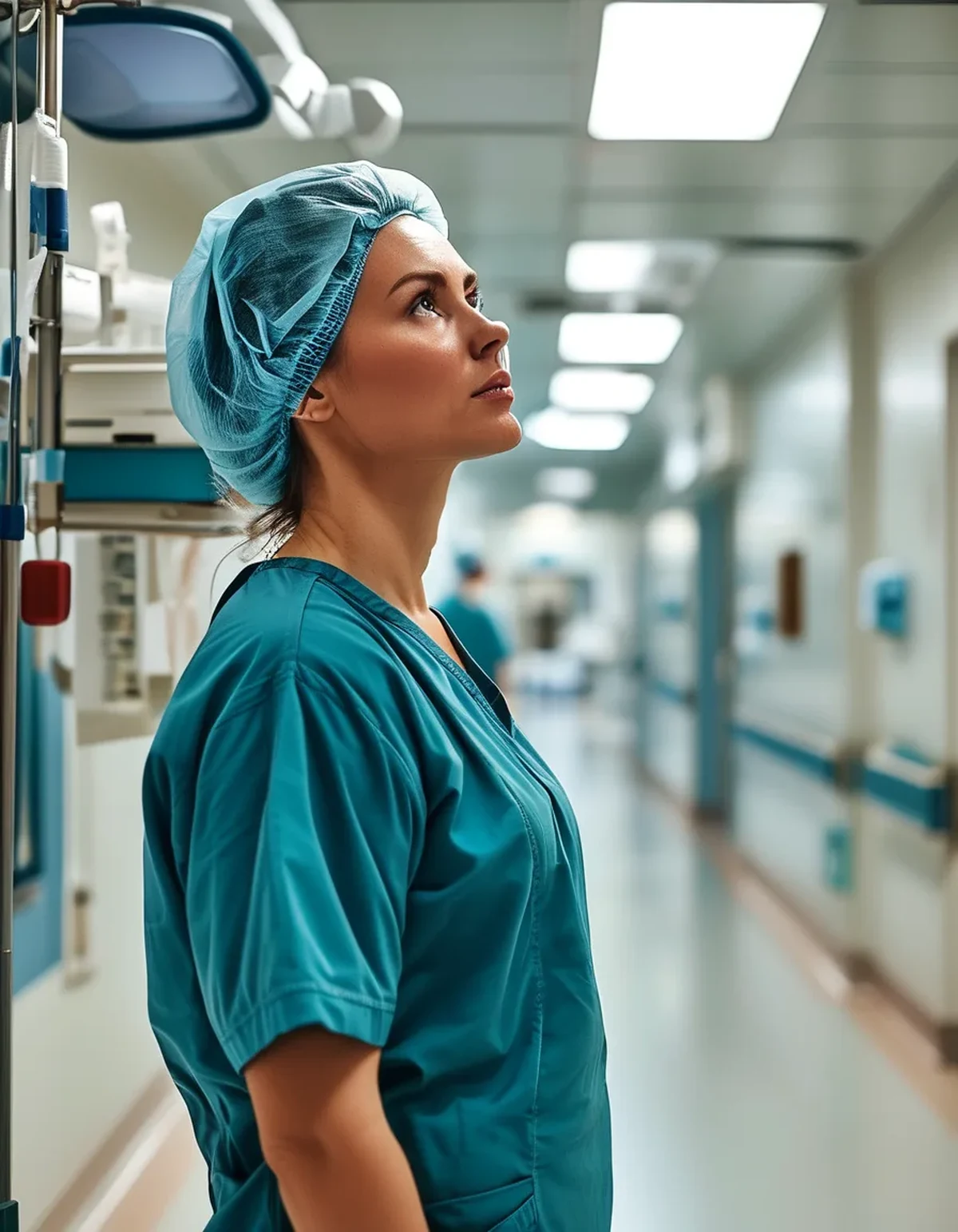 Why Tall Nurses' Scrub Top Sleeves Always Ride Up Mid-Shift