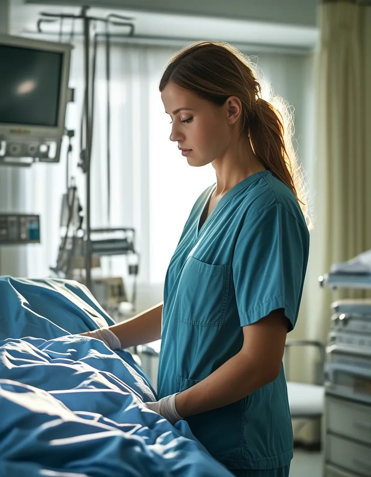 Why Bending Over a Low Bed Costs Tall Nurses More Than Lifting Does